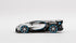 Bugatti Vision Gran Turismo Sliver and Carbon 1/64 Diecast Model Car by True Scale Miniatures MGT00369...