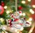 10648 Santa with Airplane Ornament, 2-1/4-Inch...