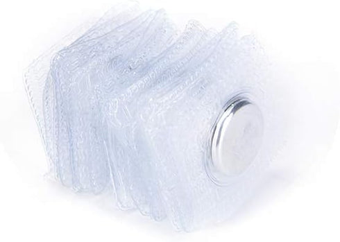 Bluemoona 10 Sets - 13mm 1/2" Hidden Invisible Sew-In Magnetic Snap PVC Closure Purse Fastener...