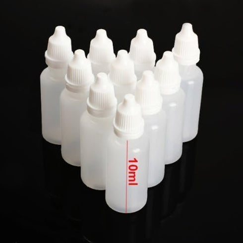 24pcs 10ml Empty Plastic Dropper Bottle/Eye Dropping Bottles Squeezable Eye Liquid Dropper(10ml)...