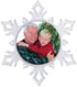 Make Your Own Acrylic Craft Photo Snowflake Ornaments - Pack of 12...