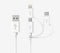Apple MFI Certified 3-in-1 Cable, Lightning/Type C/Micro USB Cable for iPhone, iPad, Huawei, HTC, LG, Samsung Galaxy, Sony Xperia, Android Smartph...