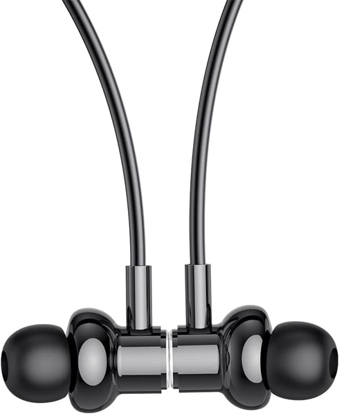 Wireless Bluetooth Headphones with TF Card Slot, 100H Playtime Neckband Bluetooth Earphones Wireless Earbuds, Running Wireless Earbuds Bluetooth f...