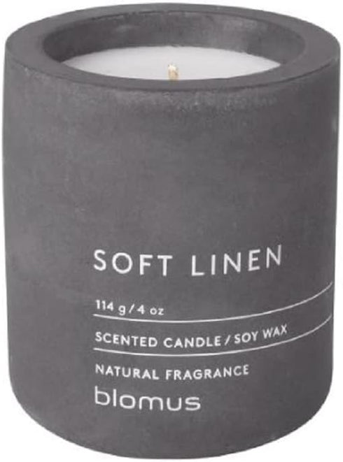 Blomus Fraga Scented Candle Magnet S Soy Wax Candle in Concrete Look...