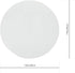 Sewroro Round Serving Platter Round White Ceramic Tiles DIY Painting Ceramic Plate Hand- painted Ceramic Tiles Porcelain Mixing Tray Artists Paint...