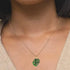 Green Enamel Monstera Leaves Drop Earrings Necklace Set Tropical Palm Tree Leaf Jewelry for Summer...