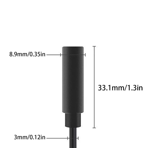 5PCS Replacement 3.5mm Female Jack to Bare Wire Open End TRS 3 Pole Stereo 3.5mm Jack Plug Connector Audio Cable for Headphone Headset Earphone Ca...