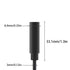 5PCS Replacement 3.5mm Female Jack to Bare Wire Open End TRS 3 Pole Stereo 3.5mm Jack Plug Connector Audio Cable for Headphone Headset Earphone Ca...