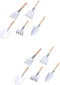 SUPVOX 10 Pcs Mini Garden Tools Kids Gardening Tool Beach Toy Succulent Soil Tool Terrarium Tool Supplies Gardening Bonsai Shovels Flower Kit Hand...
