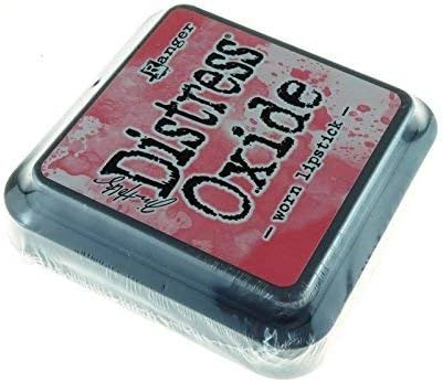 Ranger Tim Holtz Distress Oxides Ink Pad-Worn Lipstick...