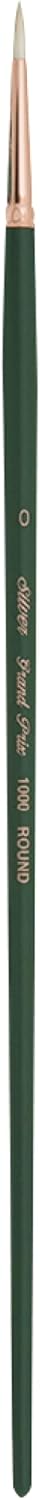 Silver Brush Limited 1000 Grand Prix Round Brush for Oil Paintings, Size 0, Long Handle...