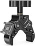 Super Clamp Camera Clamp Mount with 1/4" Thread Bottom Clamp for Gopro Camera ?Ronin?LCD Field Monitor, LED Lights, Flash, Mic, Action Cam...