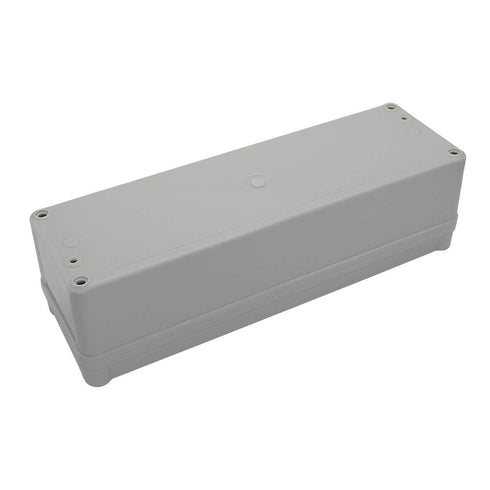 LeMotech Waterproof Dustproof IP67 Junction Box DIY Case Enclosure Gray 9.8 x 3.1 x 3.3 inch (250 x 80 x 85 mm)...