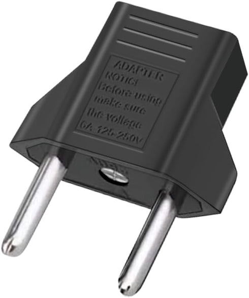 (10Pcs) American to European Outlet Plug Adapter,EU Plug to USA Socket Travel Power Plug,European Round pin Plug to USA/Japan Socket Travel Conver...