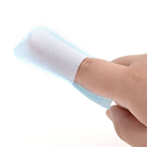 Beavorty Cleaning Wipes 50 Pcs Disposable Deep Cleaning Teeth Wipes Finger Toothbrush Oral Finger Wipes Teeth Whitening Wipes Oral Cleaning Wipe f...