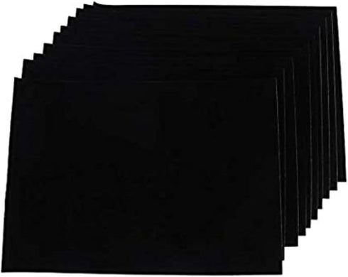 10pcs Felt Fabric Adhesive Sheets, Sticky Back Sheets, Self-Adhesive Sheets for Art & Crafts, Jewelry Box Liner, Furniture Protector Pads Water Re...