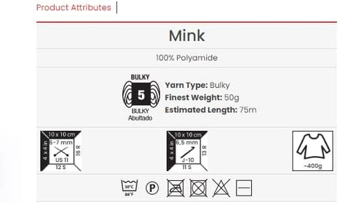 Yarn Art Yarnart Mink Fur, Soft Chunky Fluffy Faux Fuzzy Eyelash for Crochet Knit Clothes Knitting 50gr (Yarnart 345)......