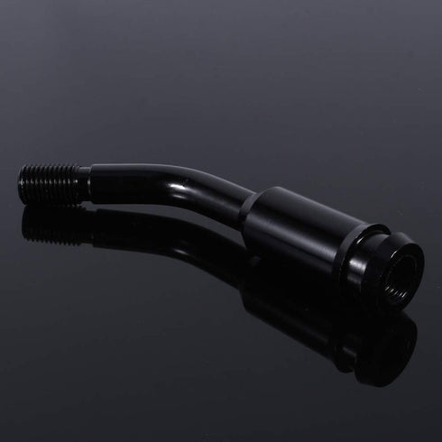 Qiilu Shift Knob Extender , 5inches Car Shift Knob Extender Straight Gear Shifter Lever Extension for T4 1990-2003 Black...