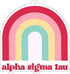Alpha Sigma Tau - Rainbow Air Freshener - 2/Pack - Flowers & Sunshine Scent...