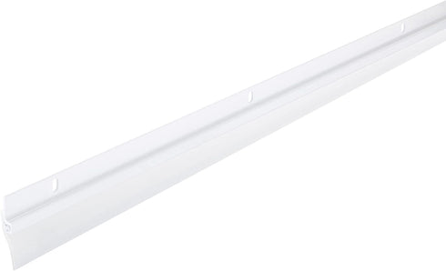 36 Inch Triple Fin Vinyl Door Sweep, White Finish – MD Building Products 05215...