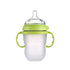 Bottle Handles Grips Compatible for Comotomo Feeding Baby Bottles (Set of 4, 2 Pink + 2 Green)...