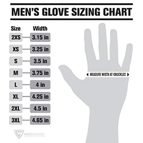 West Chester Extreme Work® 88203 Knuckle KnoX Gloves – Large, Black/Red Safety Performance Gloves w/S-Shaped Palm, XLock Cuff, XTouch Index Finger...