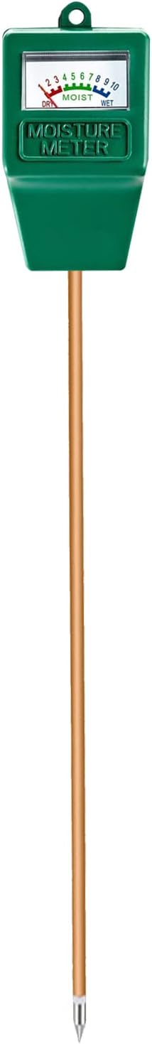 Soil Moisture Meter,Long Probe Plant Hygrometer Moisture Sensor Plant Water Monitor for Potted Plants,Garden,Farm, Lawn(No Battery Needed)...