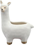 Leisure Arts Floral Pot Llama, White , 7.5" - small flower pots for indoor plants, succulents, plant pots, indoor planter, ceramic pots for indoor...
