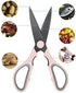 Country Kitchen Set of 2 Kitchen Scissors-Stainless Steel Kitchen Shears, Cooking Scissors for Cutting Meat, Chicken, Herbs and Produce with Blade...