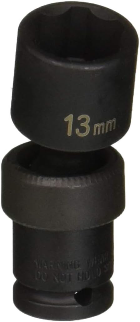 GREY PNEUMATIC CORP 913UMS 1/4" Surface Drive x 13mm Standard Universal...