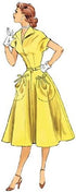 Butterick Patterns B6055 Misses' Dress and Belt Sewing Template, Size A5 (6-8-10-12-14)...