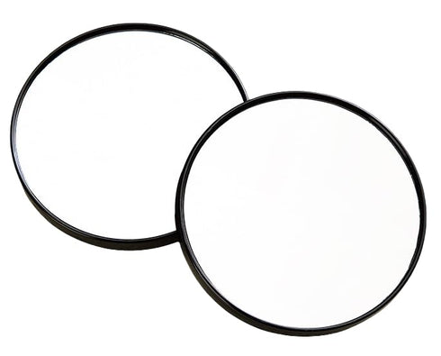 10X Magnifying Mirror with Suction Cup Fixture 3.5 Inch Plastic Frame 1PC...