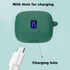 Earbuds Case Compatible with TAGRY X08 Wireless Headphone, iluminous Silicon Protective Cover with “S” Shaped Dual Carabiner, with Window for LED ...