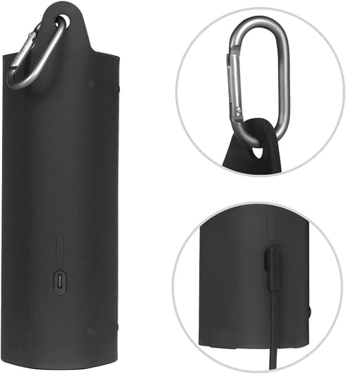Zaracle Flexible Carrying Case Protect Pouch Sleeve Protector Cover Travelling Case for Sonos Roam Wireless Bluetooth Speaker (Black)...