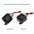 PTC Air Heater, 110V Mini Air Heating Small Space Fan Heater Constant Temperature Insulation PTC Thermistor Heater With Fan(12V/250W)...