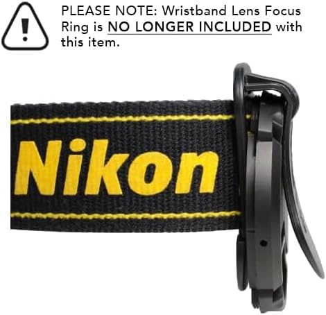 Universal Lens Cap Anti-losing Holder Clip Buckle (Black) + CamDesign Wristband Lens Focus Ring (Aqua)...