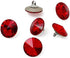6-pcs 12mm Austria Crystal 1122 Rivoli Button with Shank, SW-1122BT (Light Siam (6-pcs))...