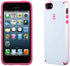 Speck Products CandyShell Case for iPhone SE, 5 & 5s - White/Raspberry Pink...