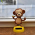 Cute Monkey Solar Power Dancing Monkey Figure for Car Dashboard Desktop Decor for Kids Teens Solar Power Kits Auto Parts...