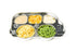 Innobaby Stainless Bus Plate with Airtight Sectional Lid, The Original, Leak-Resistant Divided Platter, Mom Invented Fun Shape Plate Din Din SMART...