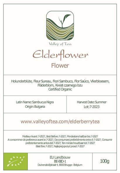Organic Elderflower Tea Herbal - Elder Flower Blossom - Sambacus Blossoms - Elder Flowers Elderflowers Dried Organic Dried Elderflower Elder Flowe...