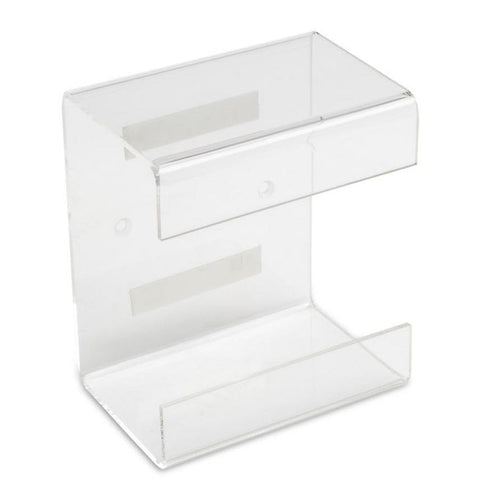 Clear Acrylic Lab Wipe Holder, 1 Compartment, Wall Mountable...