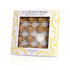 Canasuc Paris, A La Bonne Heure, Pur Sucre de Canne,"Window Gift Box" of 32 Assorted French Molded Teapot Sugar Pieces, White & Amber, 3.35 Oz...