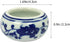 SEWACC 8pcs Ceramic Ink Dish Chinese Calligraphy Ink Dish Porcelain Inkwell Dish Painting Dish for Chinese Calligraphy and Sumi-e Painting Pottery...
