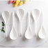 Soup Spoons, Asian Soup Spoons, Chinese Soup Spoons, Ceramic Spoons White Japanese Spoon Large for Dumpling Wonton Ramen Pho Miso, Deep Oval Hook ...