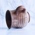 Coffee Mug Handmade Pottery Clay 8.5 oz Dark Rustic Eco Friendly Cup Handcrafted ceramic tea mugs with handle Coffee lovers gifts...