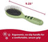 Coastal Pet Safari Wire Pin Brush with Plastic Handle - General Dog Grooming Brush for Dogs with Short and Long Hair - No-Slip Handle - Compatible...