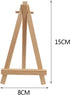 Mini Wooden Easel,10 Pcs Mini Easels Small Tabletop Easel Mini Easel Display Stands for Small Canvases,Kids Crafts,Business Cards,Signs,Photos,Gif...