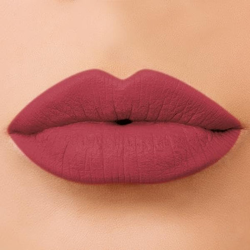FARMASi Make Up Matte Liquid Lipstick, Long-Lasting and Ultra-comfortable, High-Impact, Lightweight, Organic, Pure Pigments 0.14 fl.oz (Wild Rose)...