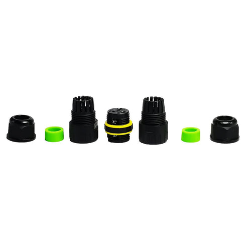 COMOPEZ 3Pin IP68 Waterproof Junction Connector Box 3 Pole Electrical Box Wire Connector Cable for Underground Outdoor Light,LED,Tree Strings, Cab...